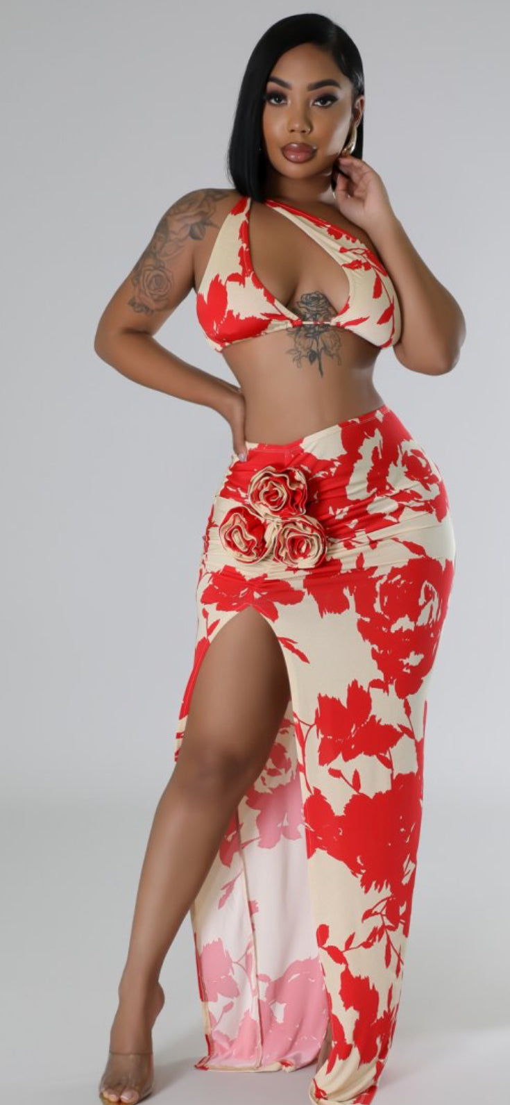 Tiki Tropic Skirt Set