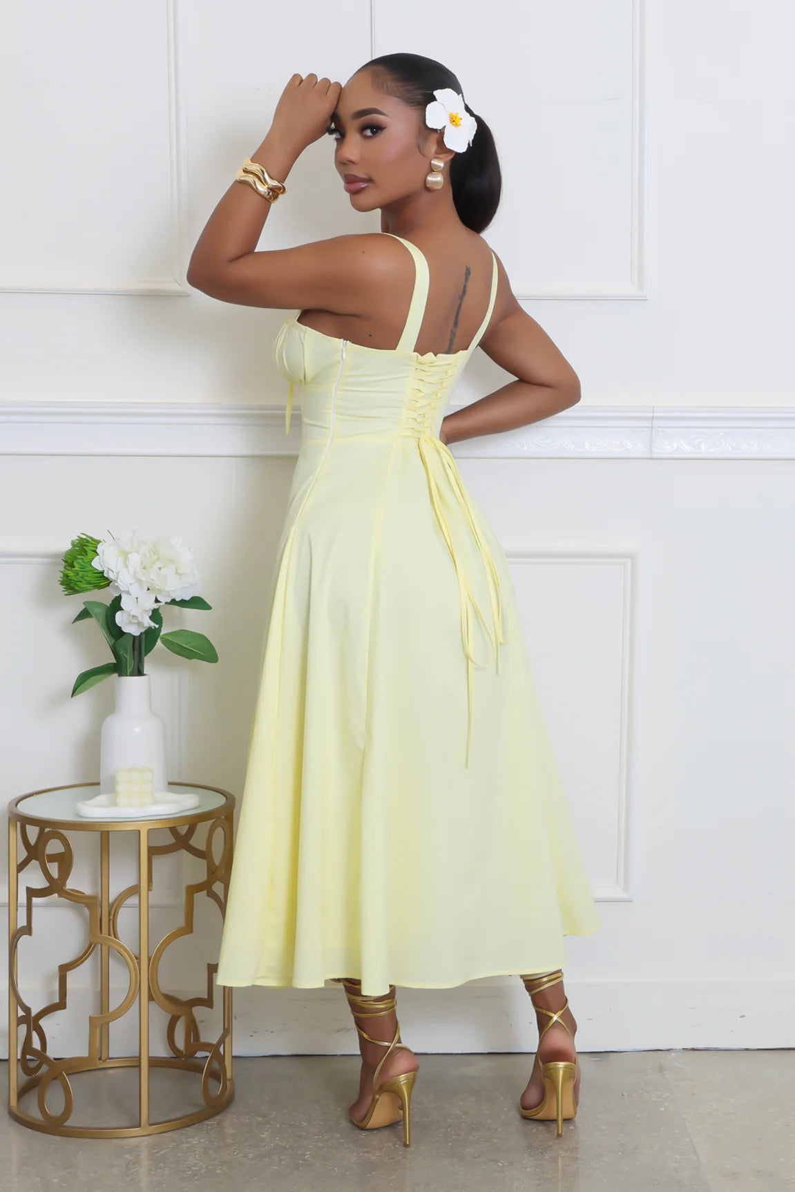 PARADISE POSTCARD DRESS