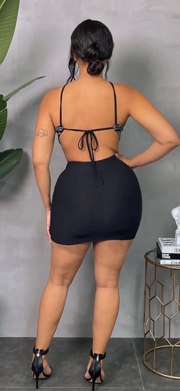 F.A.S.T Boutique BANDANA PRINT TOP & SKIRT SET(Pre-Order)