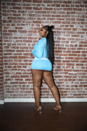 F.A.S.T Boutique CROP HOODIE & SKIRT SET