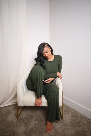 F.A.S.T Boutique CROP TOP & CARGO PANTS SET