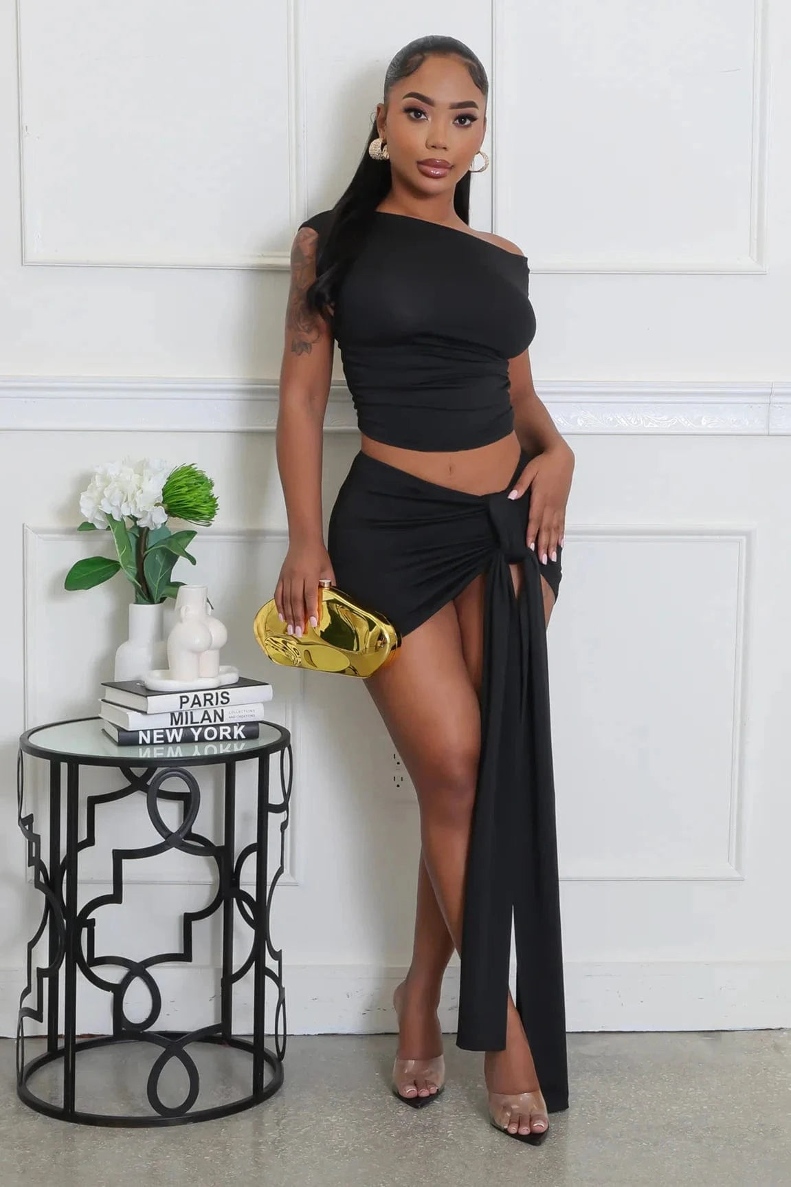 F.A.S.T Boutique Doing Better Skirt Set