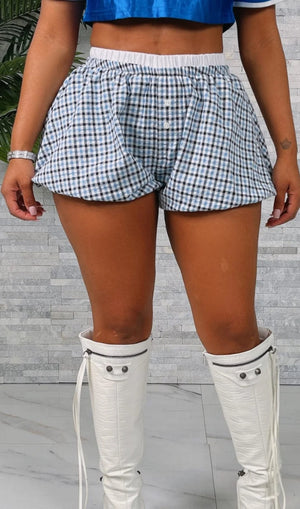 F.A.S.T Boutique ELASTIC WAIST BAND BUBBLE SHORTS