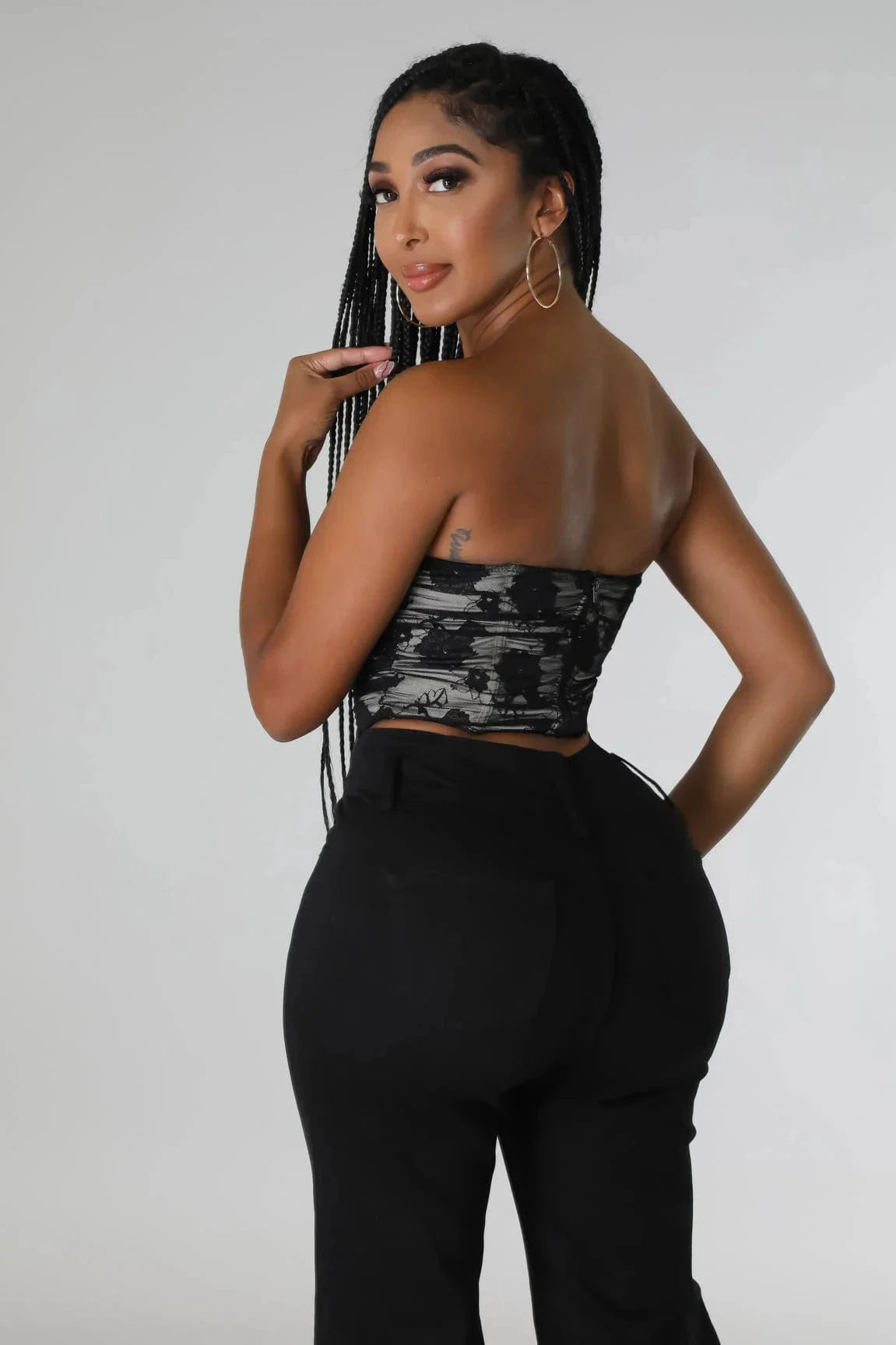 F.A.S.T Boutique Laciest Moments Corset Top