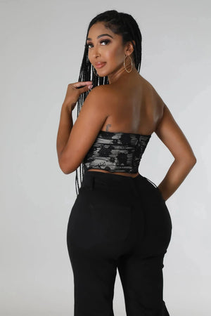 F.A.S.T Boutique Laciest Moments Corset Top