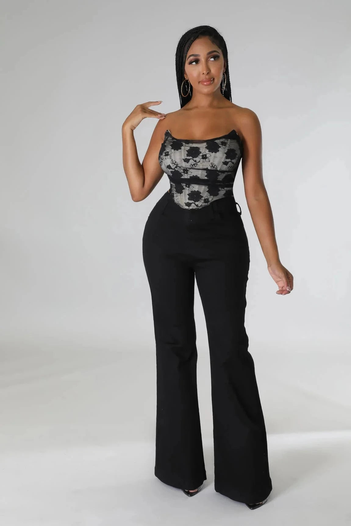 F.A.S.T Boutique Laciest Moments Corset Top