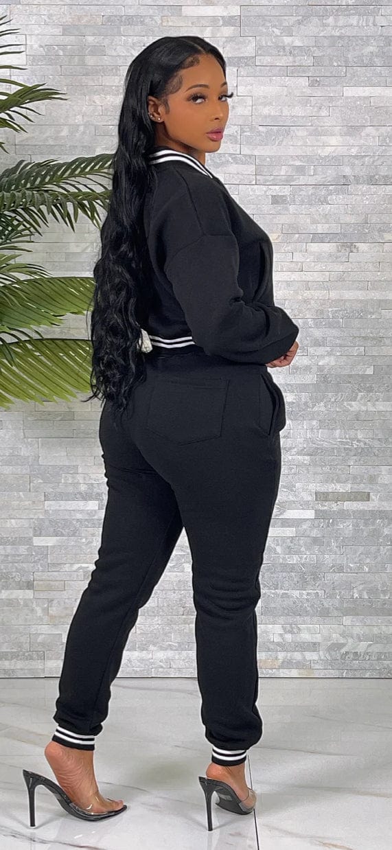 F.A.S.T Boutique LADY'S VARSITY FLEECE SETS