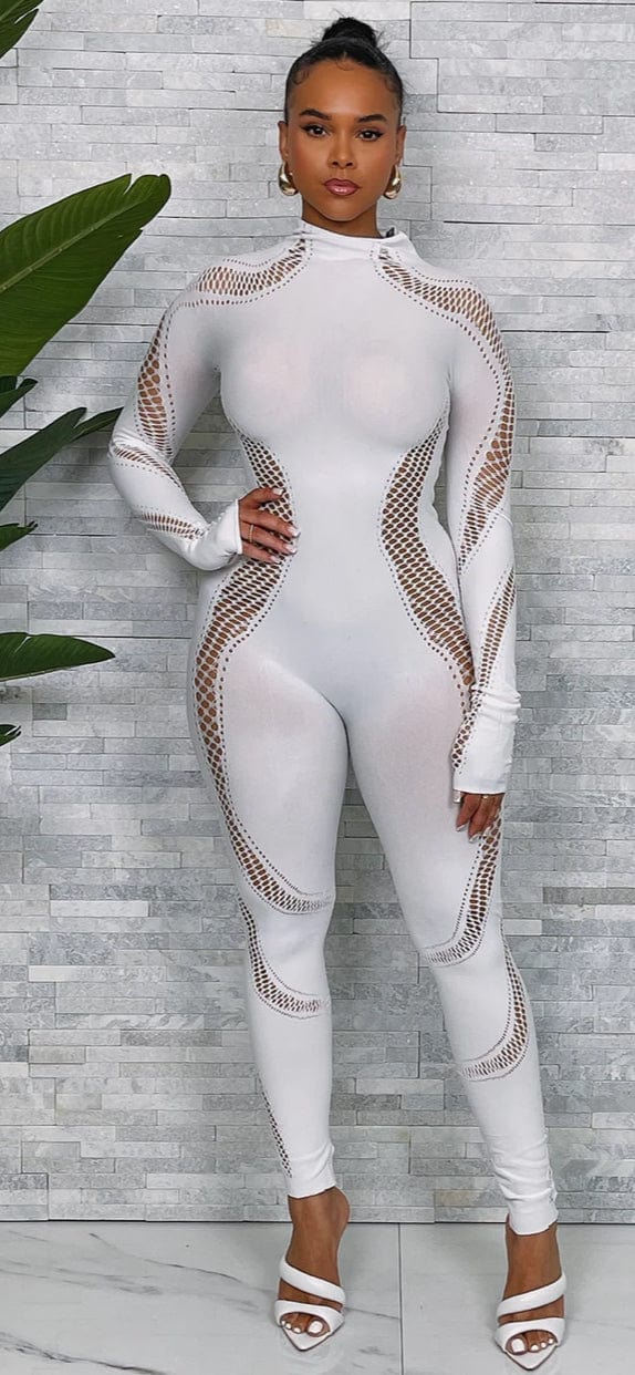 F.A.S.T Boutique LS SEAMLESS JUMPSUIT