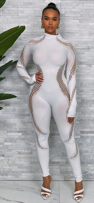 F.A.S.T Boutique LS SEAMLESS JUMPSUIT
