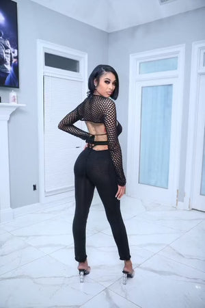 F.A.S.T Boutique Midnight Muse Jumpsuit Set