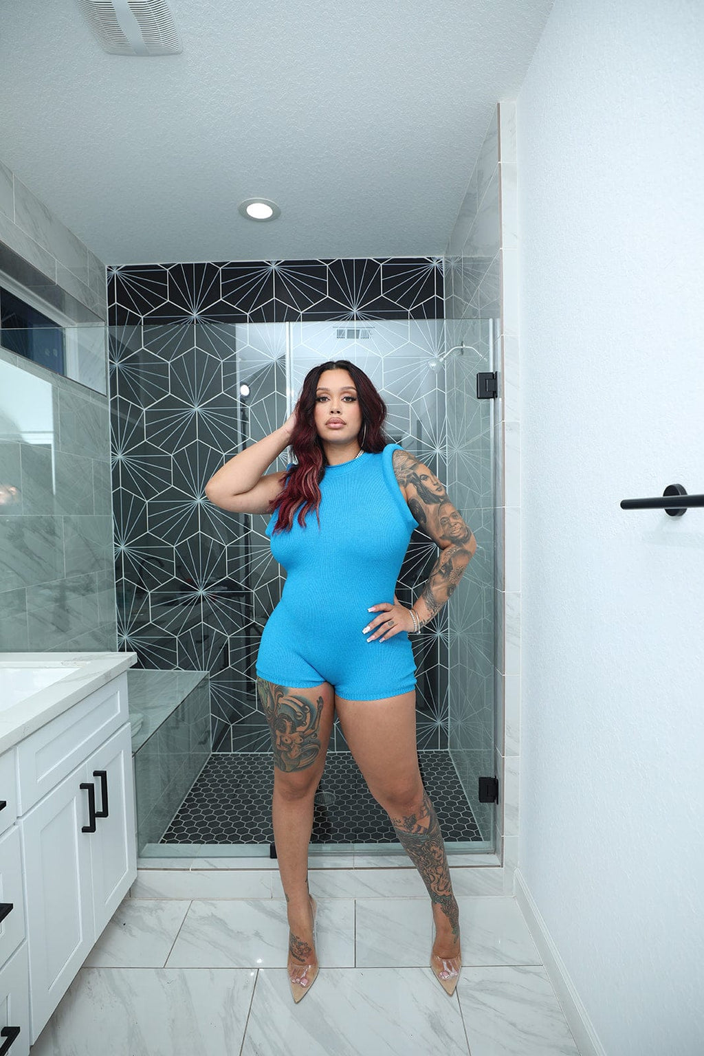 F.A.S.T Boutique O-RING ARMHOLE ROMPER