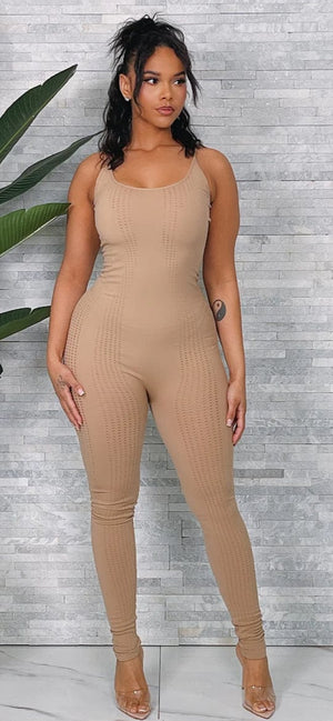 F.A.S.T Boutique SEAMLESS HOLE JUMPSUIT
