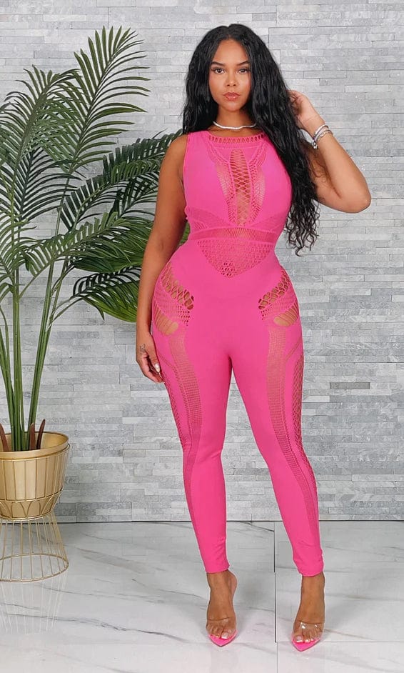 F.A.S.T Boutique SEAMLESS JUMPSUIT CUTS