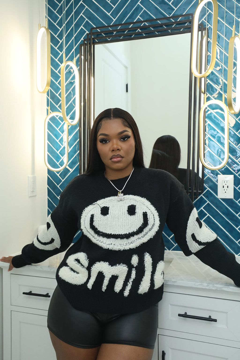 F.A.S.T Boutique SMILE SWEATER