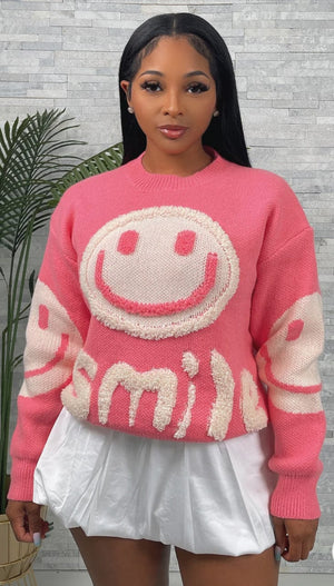 F.A.S.T Boutique SMILE SWEATER