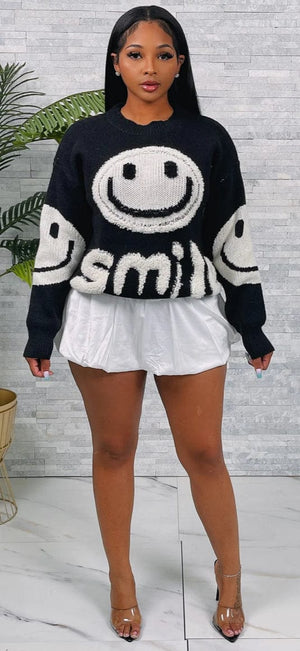 F.A.S.T Boutique SMILE SWEATER