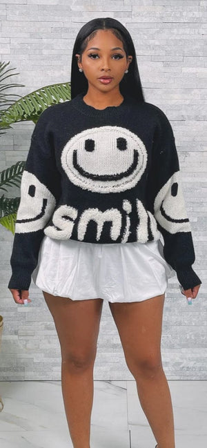 F.A.S.T Boutique SMILE SWEATER