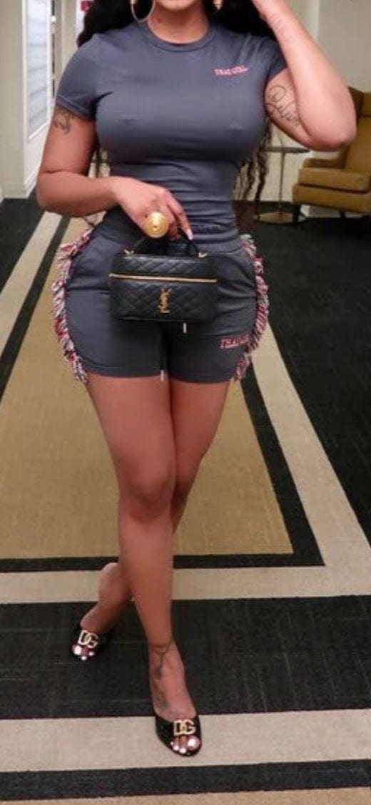 F.A.S.T Boutique "THAT GIRL" TOP & SHORTS SET