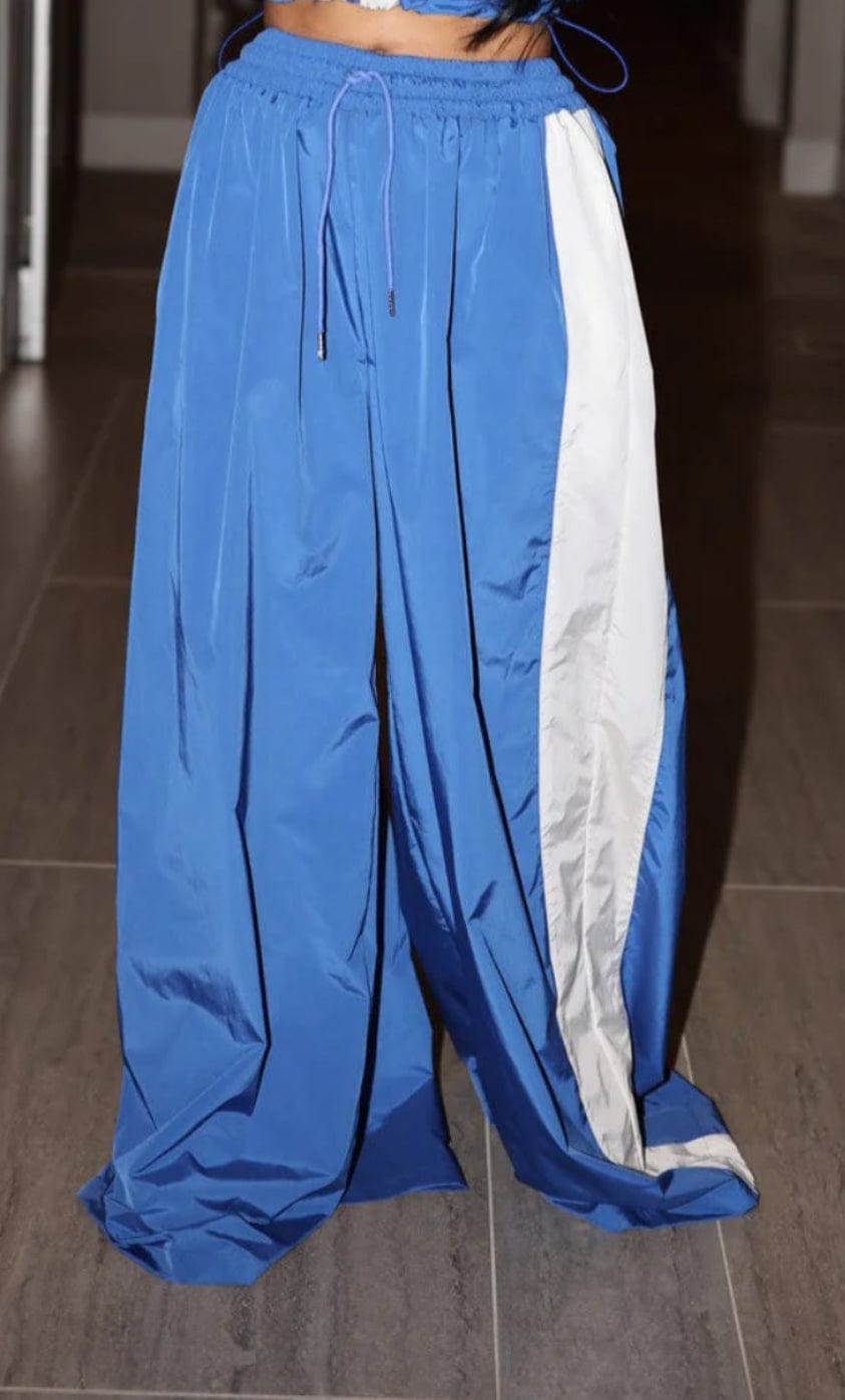 F.A.S.T Boutique WIDE LEG SIDE STRIPE PANTS(Pre-Order)