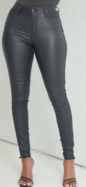 F.A.S.T Boutique HIGH RISE SKINNY DISCO PANTS