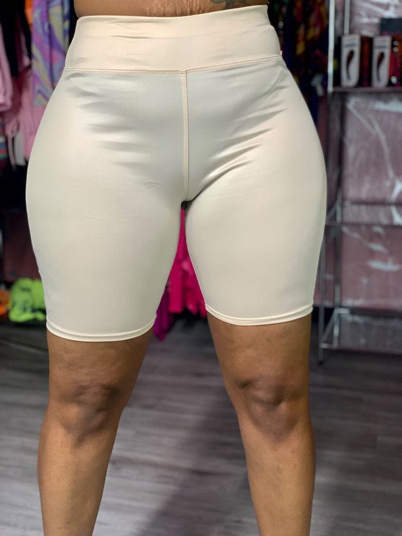 F.A.S.T Boutique PU BIKER SHORTS